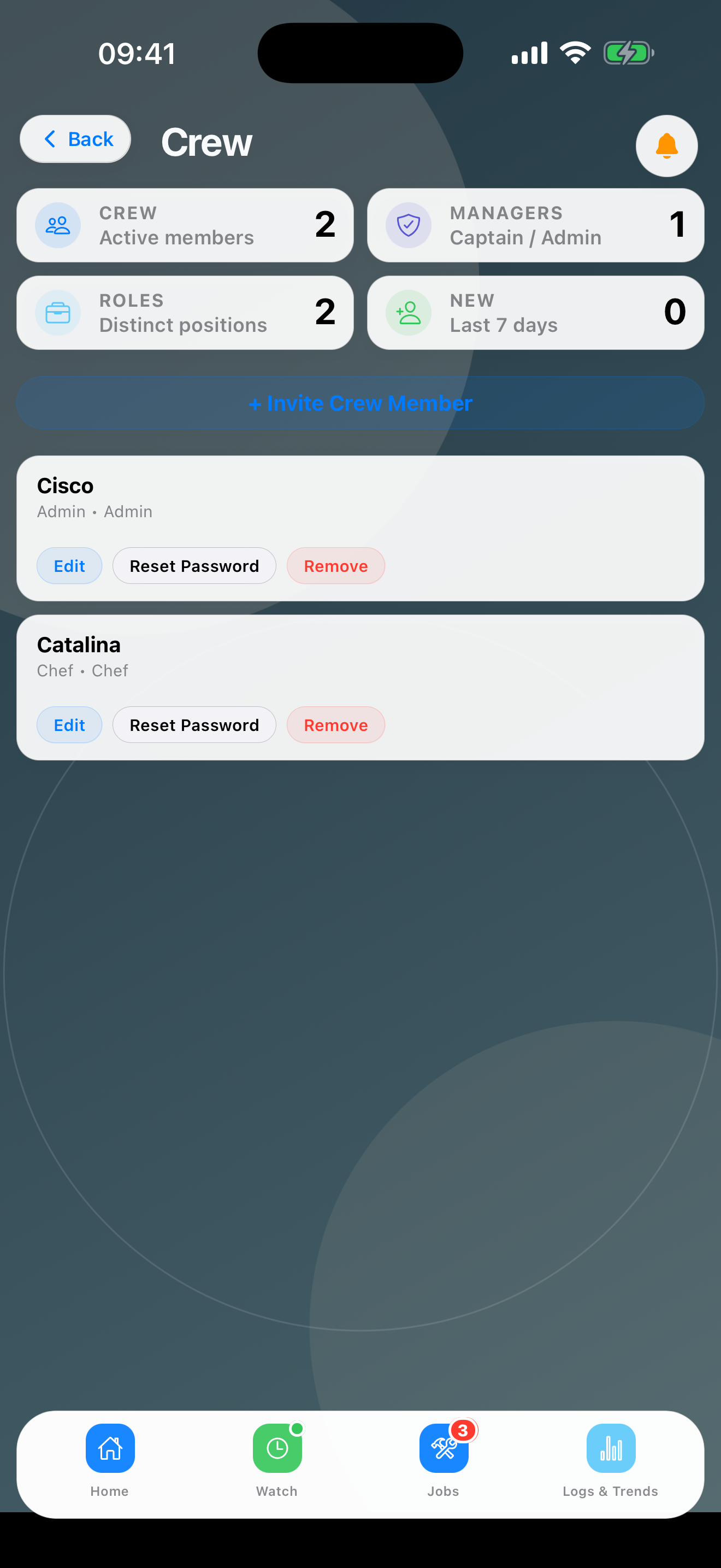 MYACHT — MLC-compliant crew management